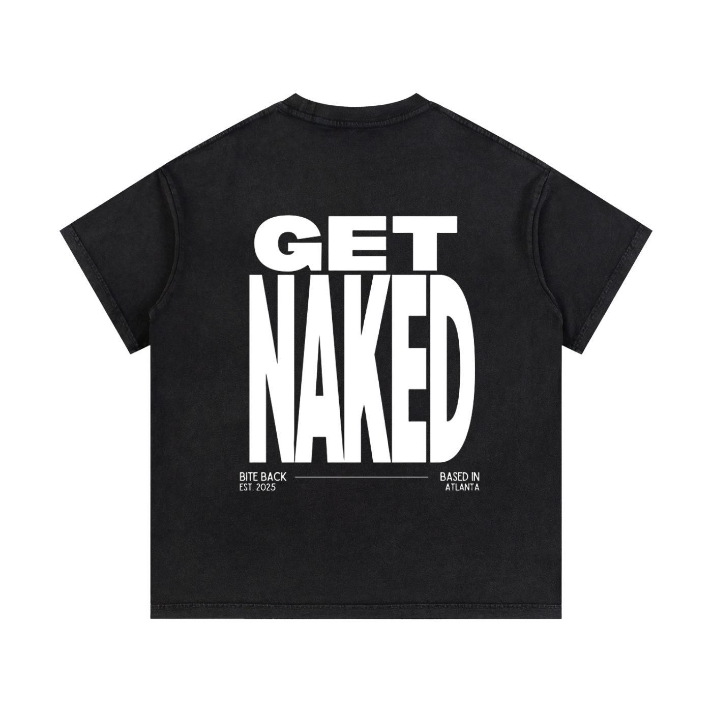 Vintage Get Naked Cotton T-Shirt