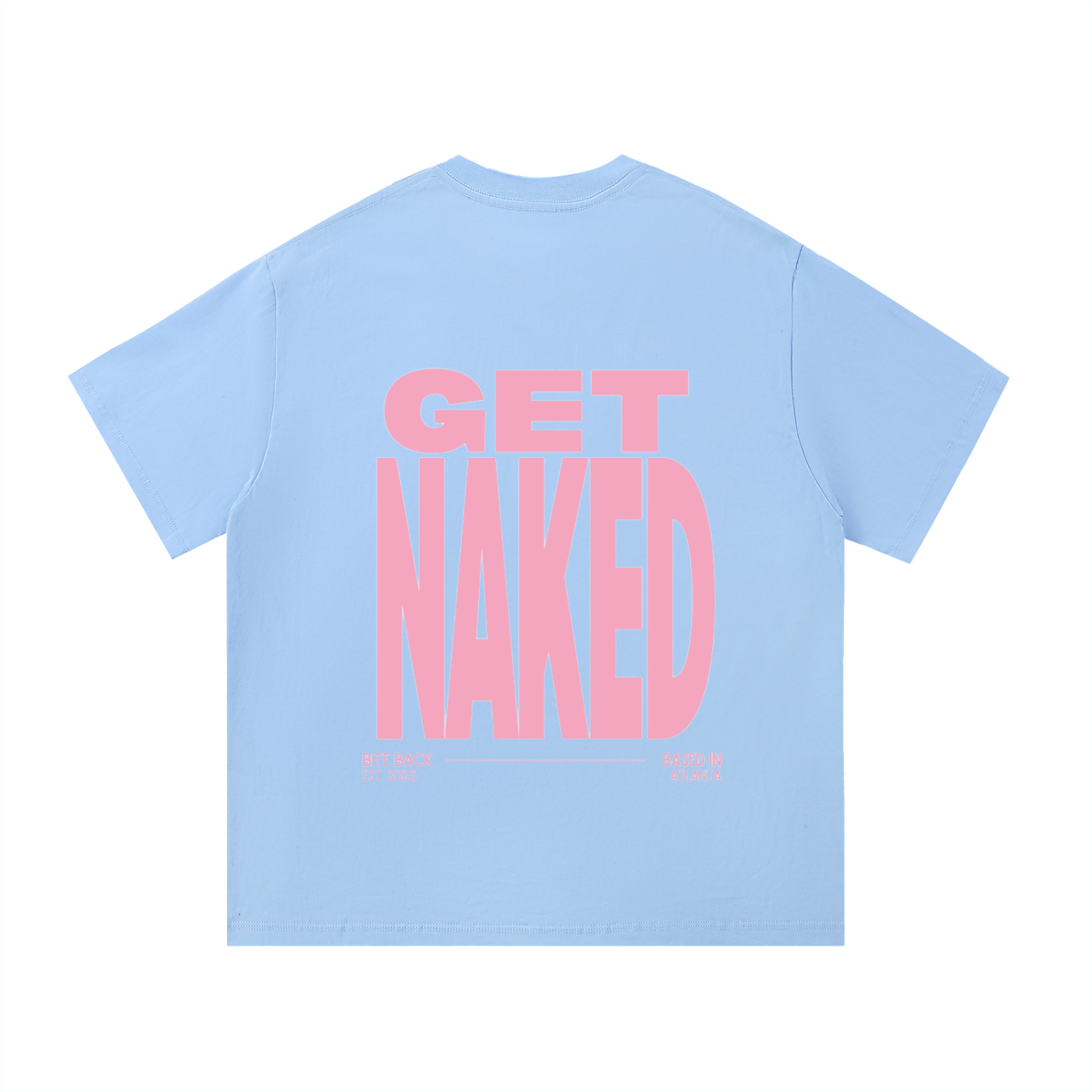 Naked Bites Pink Logo T-Shirt