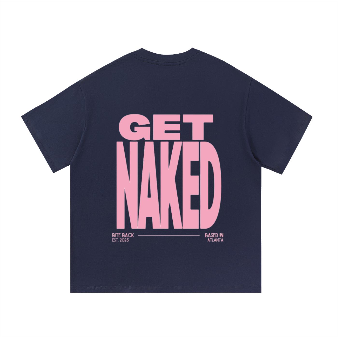 Naked Bites Pink Logo T-Shirt
